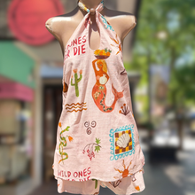 Load image into Gallery viewer, Wild Ones Halter Neck Top &amp; Short Set - By Frankie