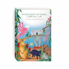 Load image into Gallery viewer, Wildlife Down Under Microfibre Tea Towel
