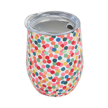 Load image into Gallery viewer, Confetti Wine Tumbler Stainless Steel