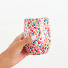 Load image into Gallery viewer, Confetti Wine Tumbler Stainless Steel