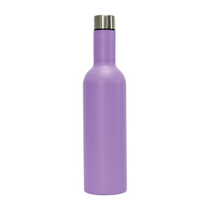 Gelato Purple Wine Bottle Stainless Steel