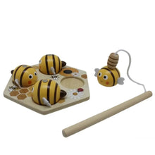 Load image into Gallery viewer, Bee Fishing Game Wooden