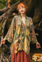 Load image into Gallery viewer, 'Woodland Wisdom' Matinée Duster Kimono Robe - Market of Stars
