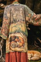 Load image into Gallery viewer, 'Woodland Wisdom' Matinée Duster Kimono Robe - Market of Stars