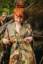 Load image into Gallery viewer, 'Woodland Wisdom' Matinée Duster Kimono Robe - Market of Stars