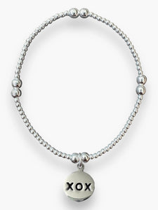 XOX Silver Bracelet