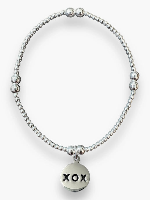 XOX Silver Bracelet