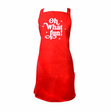 Load image into Gallery viewer, Oh What Fun! Christmas Apron