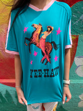 Load image into Gallery viewer, &#39;Yee-Haw&#39; Mermaid Rodeo T-Shirt - By Frankie