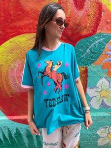 'Yee-Haw' Mermaid Rodeo T-Shirt - By Frankie