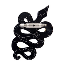 Load image into Gallery viewer, Yellow-Bellied Sea Snake Brooch - Erstwilder Great Barrier Reef