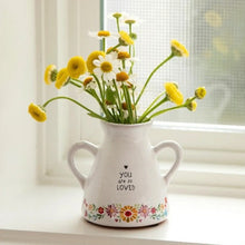 Load image into Gallery viewer, 'You Are So Loved' Artisan Bud Vase