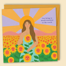 Load image into Gallery viewer, 'You Bring So Much Sunshine' Card