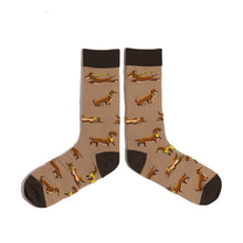 Load image into Gallery viewer, 'You Look Dachshing' Dachshund Socks - Mens