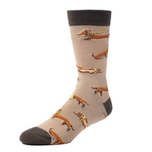 Load image into Gallery viewer, 'You Look Dachshing' Dachshund Socks - Mens