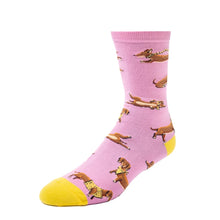 Load image into Gallery viewer, 'You Look Dachshing' Dachshund Socks - Womens