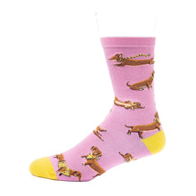 Load image into Gallery viewer, 'You Look Dachshing' Dachshund Socks - Womens