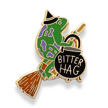 Load image into Gallery viewer, 'Bitter Hag' Lapel Pin