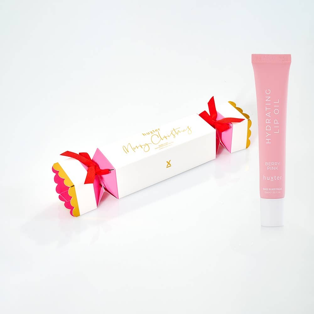 Berry Pink Hydrating Lip Oil Xmas Bon Bon