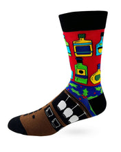 Load image into Gallery viewer, 'My Christmas Spirit is in the Liquor Cabinet' Men's Crew Socks