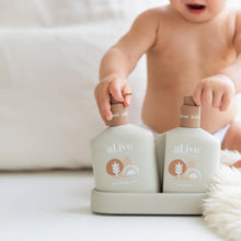 Load image into Gallery viewer, Calming Oatmeal Baby Hair &amp; Body Duo - al.ive body