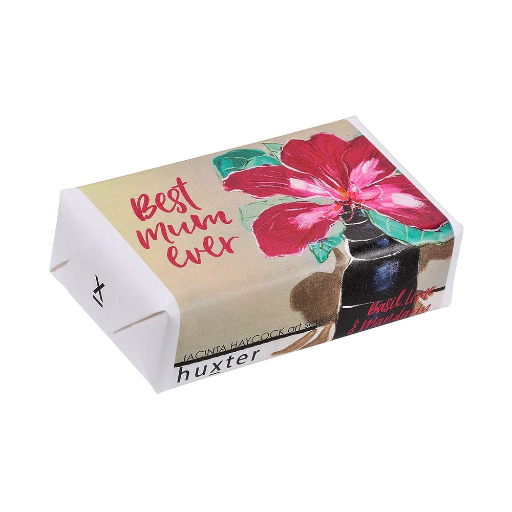 'Best Mum Ever' JH Florals Soap