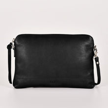 Load image into Gallery viewer, Black Holly Leather Crossbody Purse 2 in 1 - Gabee