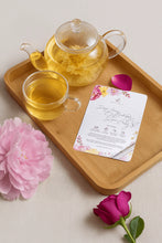 Load image into Gallery viewer, Chrysanthemum Blooming Tea Affirmation Gift Card - Better Tea Co.