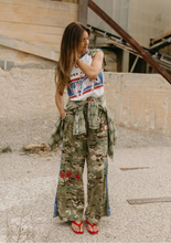Load image into Gallery viewer, Camo Jersey Track Pants - Farmer By Whitney