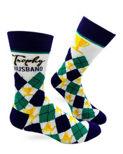 Load image into Gallery viewer, 'Trophy Husband' Men's Crew Socks