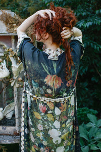 'I Dream In Flowers' Kimono Duster Robe - Market of Stars