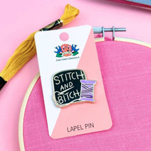 Load image into Gallery viewer, 'Stitch And Bitch' Needle Minder