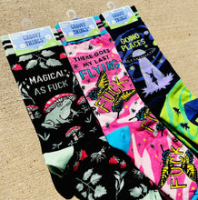 Load image into Gallery viewer, &#39;There Goes My Last Flying F*ck&#39; Women&#39;s Crew Socks