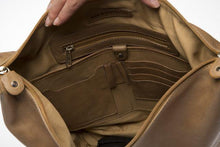 Load image into Gallery viewer, Vintage Tan Ella Medium Leather Bag