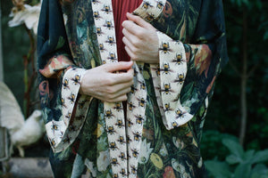 'I Dream In Flowers' Kimono Duster Robe - Market of Stars