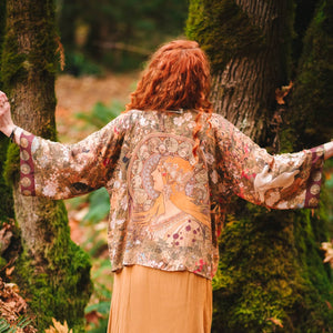 'Dream Weaver' Cropped Kimono - Market of Stars