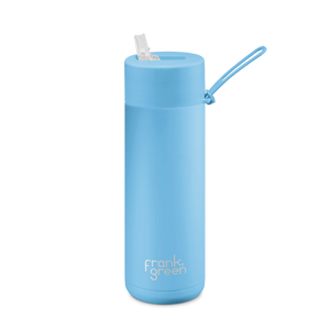 Sky Blue Ceramic Reusable Bottle 20oz/595ml - Frank Green