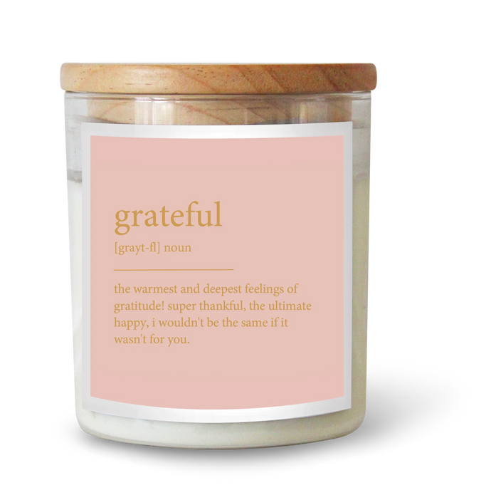 Grateful – Large LIMITED EDITION Commonfolk Collective Candle
