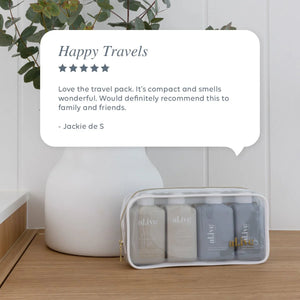 Hair & Body Travel Pack - al.ive body