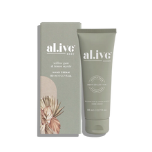 Load image into Gallery viewer, Willow Gum &amp; Lemon Myrtle Hand Cream - al.ive body