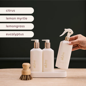 Lemon Myrtle & Honeydew Kitchen Rituals Gift Set - al.ive body