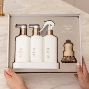 Lemon Myrtle & Honeydew Kitchen Rituals Gift Set - al.ive body