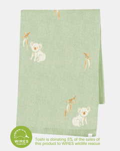 Koala Storytime Organic Blanket