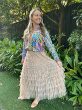 Load image into Gallery viewer, Latte Beth Tulle Skirt