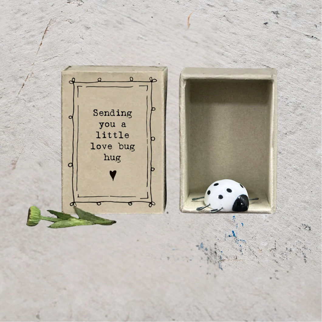 Little Bug Porcelain Matchbox Figurine