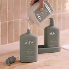 Load image into Gallery viewer, Willow Gum &amp; Lemon Myrtle 650ml Lotion Refill - al.ive body