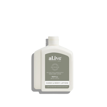 Load image into Gallery viewer, Willow Gum &amp; Lemon Myrtle 650ml Lotion Refill - al.ive body