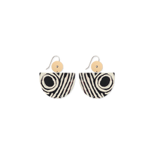 Load image into Gallery viewer, Large Bell Circle Drop Earrings - Murdie Morris Wild Dog x Moe Moe