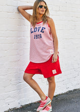 Load image into Gallery viewer, Red Summer Towelling Short - Hammill &amp; Co