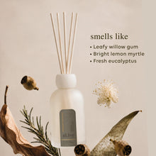 Load image into Gallery viewer, Willow Gum &amp; Lemon Myrtle Reed Diffuser - al.ive body